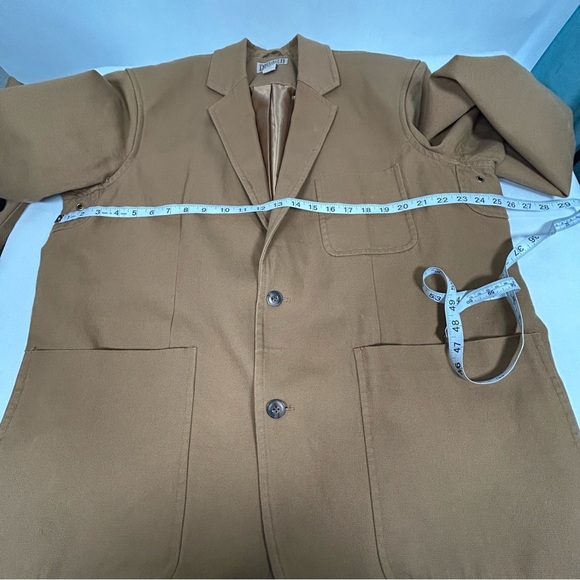 Duluth Trading Co Fire Hose Brown Presentation Canvas Work Jacket - Picture 8 of 12